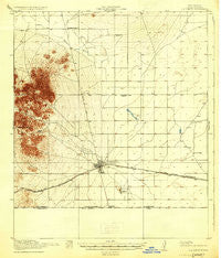 Columbus New Mexico Historical topographic map, 1:62500 scale, 15 X 15 Minute, Year 1920