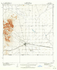 Columbus New Mexico Historical topographic map, 1:62500 scale, 15 X 15 Minute, Year 1917