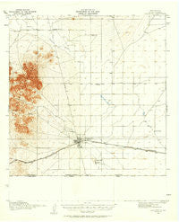 Columbus New Mexico Historical topographic map, 1:62500 scale, 15 X 15 Minute, Year 1917