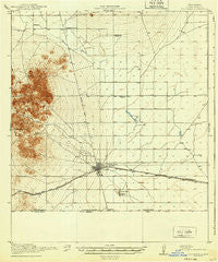 Columbus New Mexico Historical topographic map, 1:62500 scale, 15 X 15 Minute, Year 1920