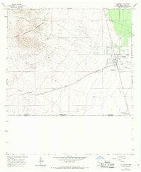 Columbus New Mexico Historical topographic map, 1:24000 scale, 7.5 X 7.5 Minute, Year 1965