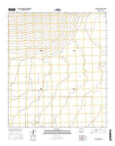Columbus NE New Mexico Current topographic map, 1:24000 scale, 7.5 X 7.5 Minute, Year 2017