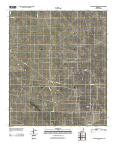 Cooper-Good Ranch New Mexico Historical topographic map, 1:24000 scale, 7.5 X 7.5 Minute, Year 2010