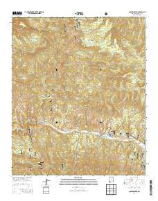 Copperas Peak New Mexico Historical topographic map, 1:24000 scale, 7.5 X 7.5 Minute, Year 2013