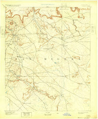 Corazon New Mexico Historical topographic map, 1:125000 scale, 30 X 30 Minute, Year 1894