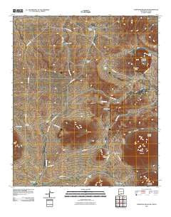 Cornudas Mountain New Mexico Historical topographic map, 1:24000 scale, 7.5 X 7.5 Minute, Year 2010