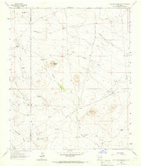 Cow Springs Mountain New Mexico Historical topographic map, 1:24000 scale, 7.5 X 7.5 Minute, Year 1963