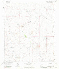Cow Springs Mountain New Mexico Historical topographic map, 1:24000 scale, 7.5 X 7.5 Minute, Year 1963