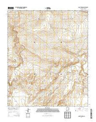 Coyote Draw New Mexico Historical topographic map, 1:24000 scale, 7.5 X 7.5 Minute, Year 2013