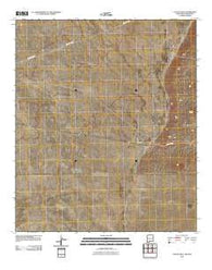 Coyote Hill New Mexico Historical topographic map, 1:24000 scale, 7.5 X 7.5 Minute, Year 2010