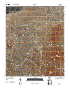 Cub Mountain New Mexico Historical topographic map, 1:24000 scale, 7.5 X 7.5 Minute, Year 2010