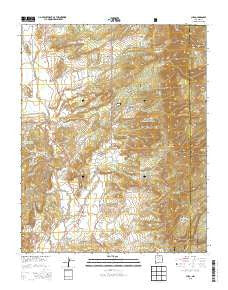Cuba New Mexico Historical topographic map, 1:24000 scale, 7.5 X 7.5 Minute, Year 2013