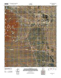 Davies Tank New Mexico Historical topographic map, 1:24000 scale, 7.5 X 7.5 Minute, Year 2010