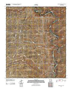 Deering Place New Mexico Historical topographic map, 1:24000 scale, 7.5 X 7.5 Minute, Year 2010