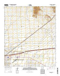 Deming East New Mexico Historical topographic map, 1:24000 scale, 7.5 X 7.5 Minute, Year 2013