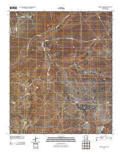 Derrick Draw New Mexico Historical topographic map, 1:24000 scale, 7.5 X 7.5 Minute, Year 2010