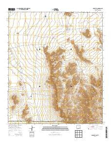 Desert SE New Mexico Historical topographic map, 1:24000 scale, 7.5 X 7.5 Minute, Year 2013