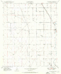 Dexter West New Mexico Historical topographic map, 1:24000 scale, 7.5 X 7.5 Minute, Year 1950