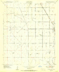 Dexter West New Mexico Historical topographic map, 1:24000 scale, 7.5 X 7.5 Minute, Year 1950