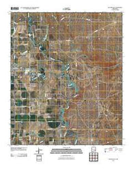Dexter East New Mexico Historical topographic map, 1:24000 scale, 7.5 X 7.5 Minute, Year 2010
