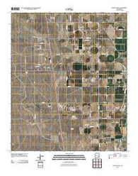 Dexter West New Mexico Historical topographic map, 1:24000 scale, 7.5 X 7.5 Minute, Year 2010