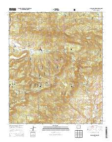 Dillon Mountain New Mexico Historical topographic map, 1:24000 scale, 7.5 X 7.5 Minute, Year 2013