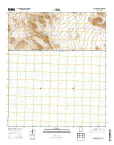 Dog Mountains New Mexico Historical topographic map, 1:24000 scale, 7.5 X 7.5 Minute, Year 2013