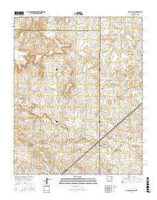 Doyle Hill New Mexico Current topographic map, 1:24000 scale, 7.5 X 7.5 Minute, Year 2017