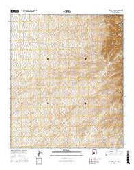 Dugout Canyon New Mexico Current topographic map, 1:24000 scale, 7.5 X 7.5 Minute, Year 2017