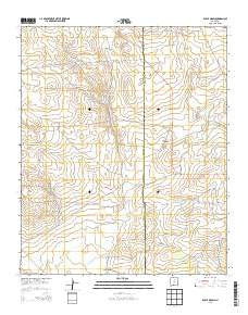 Dulce Draw New Mexico Current topographic map, 1:24000 scale, 7.5 X 7.5 Minute, Year 2013