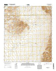 Dwyer SE New Mexico Historical topographic map, 1:24000 scale, 7.5 X 7.5 Minute, Year 2013