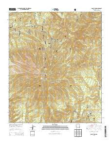 Eagle Peak New Mexico Historical topographic map, 1:24000 scale, 7.5 X 7.5 Minute, Year 2013