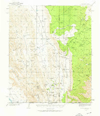 El Paso Gap New Mexico Historical topographic map, 1:62500 scale, 15 X 15 Minute, Year 1935