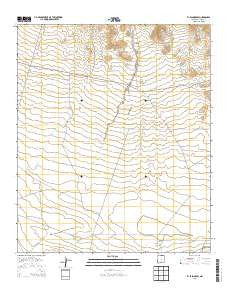 El Paso Draw New Mexico Historical topographic map, 1:24000 scale, 7.5 X 7.5 Minute, Year 2013