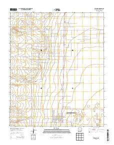 Estancia New Mexico Historical topographic map, 1:24000 scale, 7.5 X 7.5 Minute, Year 2013