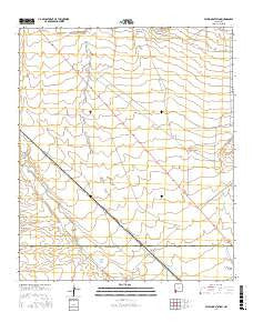 Faywood Station New Mexico Current topographic map, 1:24000 scale, 7.5 X 7.5 Minute, Year 2017