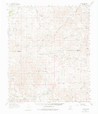 Flying H New Mexico Historical topographic map, 1:62500 scale, 15 X 15 Minute, Year 1961