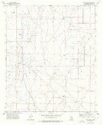Fort Ranch New Mexico Historical topographic map, 1:24000 scale, 7.5 X 7.5 Minute, Year 1973