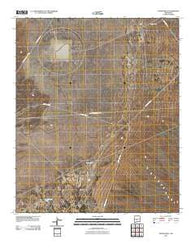 Foster Well New Mexico Historical topographic map, 1:24000 scale, 7.5 X 7.5 Minute, Year 2010