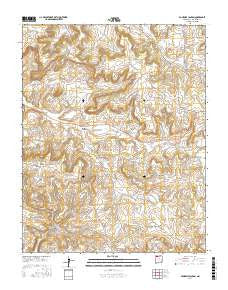 Fourmile Canyon New Mexico Current topographic map, 1:24000 scale, 7.5 X 7.5 Minute, Year 2017
