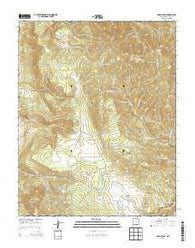 Garcia Peak New Mexico Historical topographic map, 1:24000 scale, 7.5 X 7.5 Minute, Year 2013