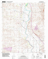 Garfield New Mexico Historical topographic map, 1:24000 scale, 7.5 X 7.5 Minute, Year 1996