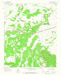 Gate Canyon New Mexico Historical topographic map, 1:24000 scale, 7.5 X 7.5 Minute, Year 1964