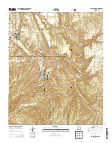 Gila Hot Springs New Mexico Historical topographic map, 1:24000 scale, 7.5 X 7.5 Minute, Year 2013