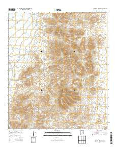 Gillespie Mountain New Mexico Historical topographic map, 1:24000 scale, 7.5 X 7.5 Minute, Year 2013