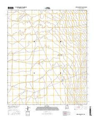 Greens Baber Well New Mexico Current topographic map, 1:24000 scale, 7.5 X 7.5 Minute, Year 2017