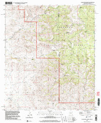 Guadalupe Spring New Mexico Historical topographic map, 1:24000 scale, 7.5 X 7.5 Minute, Year 1997