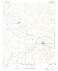 Hatch New Mexico Historical topographic map, 1:24000 scale, 7.5 X 7.5 Minute, Year 1959