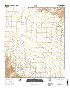Hatchet Ranch New Mexico Current topographic map, 1:24000 scale, 7.5 X 7.5 Minute, Year 2017