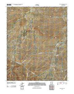 Heart Rock New Mexico Historical topographic map, 1:24000 scale, 7.5 X 7.5 Minute, Year 2010